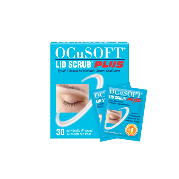 OCuSOFT Lid Scrub Plus Pre-Moistened Pads - 30 ct