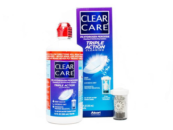 CLEAR CARE® Cleaning & Disinfecting Solution 12 oz. (by Clear Care)