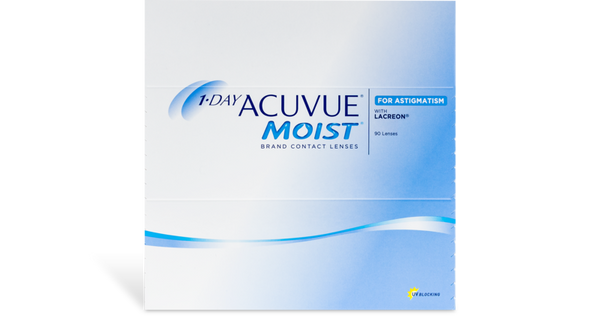 1 Day Acuvue Moist for Astigmatism (90 pack)